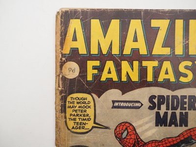 Lot 504 - AMAZING FANTASY #15 (1962 - MARVEL - UK Price...