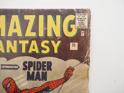 Lot 504 - AMAZING FANTASY #15 (1962 - MARVEL - UK Price...