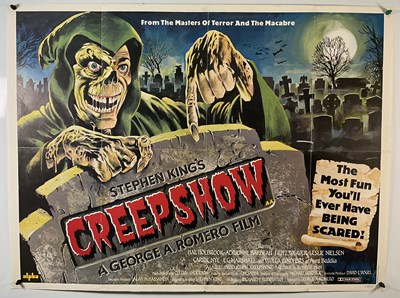Lot 396 - CREEPSHOW (1982) UK quad film poster, with...