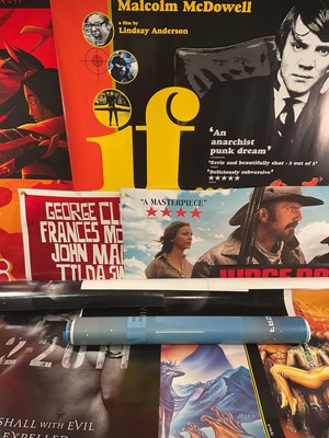Lot 314 - A collection of film posters comprising IF...