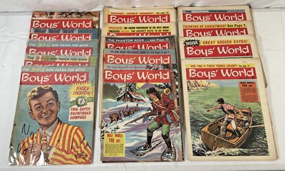 Lot 183 - BOY’S WORLD VOL. 1 #1 -49 (1963, Longacre...