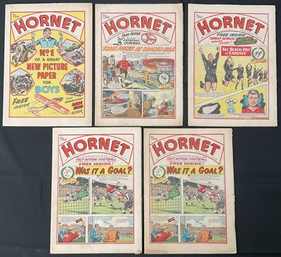 Lot 280 - THE HORNET #1-5 (1963, D.C. Thomson) British...
