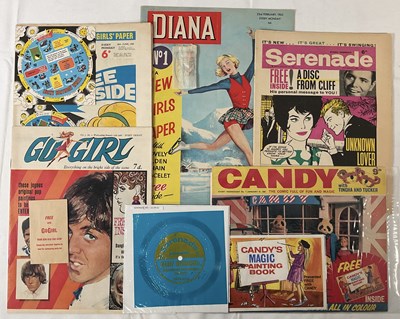 Lot 159 - A group of Girls comics including free gifts...