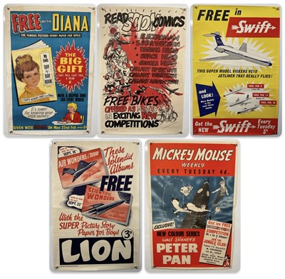 Lot 316 - A small group of vintage comic book...