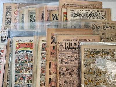Lot 240 - A collection of 1930s and 40s British comic...