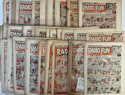 Lot 243 - RADIO FUN - A collection of Radio Fun, British...