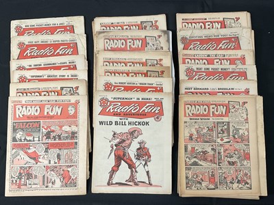 Lot 244 - RADIO FUN - A collection of Radio Fun, British...