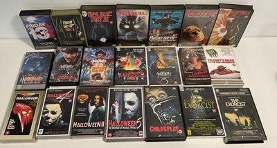 Lot 530 - A group of VHS tapes for horror movie...