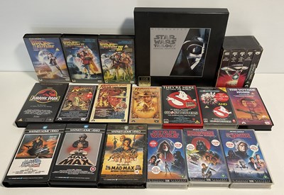 Lot 531 - A collection of VHS tapes for Hollywood movie...