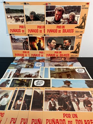 Lot 228 - THE DOLLARS TRILOGY - A collection of lobby...