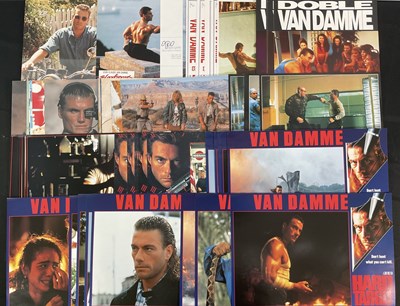 Lot 47 - A group of movie lobby cards for JEAN CLAUDE...