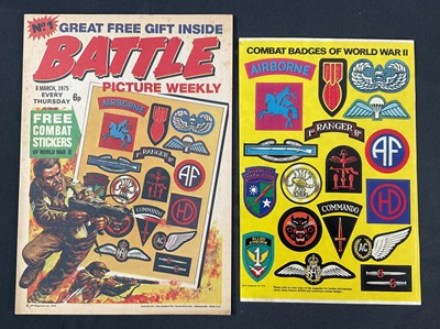 Lot 320 - BATTLE PICTURE WEEKLY #1 (1975) British comic...