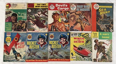 Lot 323 - A group of 10 PICTURE LIBRARY ISSUE #1 comic...