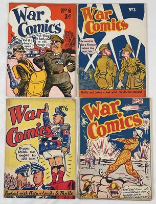 Lot 249 - WAR COMICS #2, 3, 6, 8, (1940, G G Swan), 4...