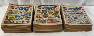 Lot 334 - COR!! Comics lot - A near complete run of the...