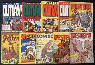 Lot 220 - WESTERNS - A group of 10 Western comic books...