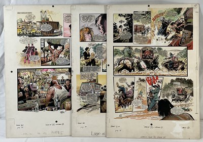 Lot 420 - LOOK-IN Magazine - 3 pages of Original comic...