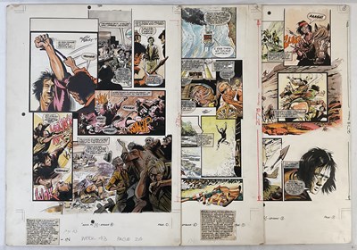 Lot 421 - LOOK-IN Magazine - 3 pages of Original comic...