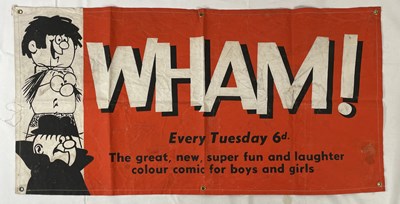 Lot 151 - A scarce comic book advertising banner for the...