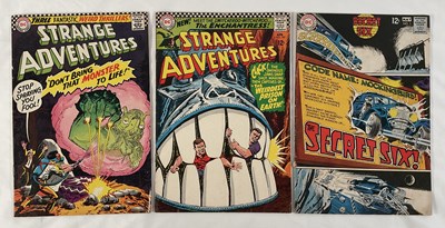 Lot 31 - STRANGE ADVENTURES #187-188 (1966 DC COMICS)...