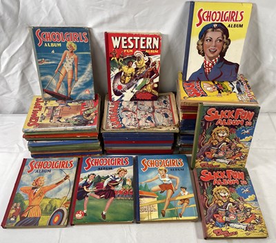 Lot 164 - A box of children’s comic albums 1940s and 50s...