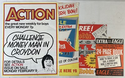 Lot 91 - A small group of comic book advertising...