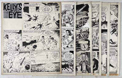 Lot 430 - KELLY’S EYE - 5 pages of original comic book...