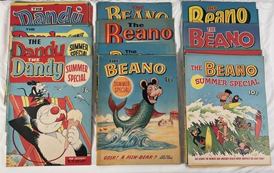 Lot 137 - BEANO AND THE DANDY SUMMER SPECIAL LOT...