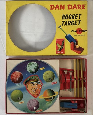 Lot 96 - DAN DARE ROCKET TARGET boxed and complete game...