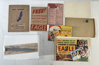 Lot 100 - A collection of giveaways from Eagle comics...