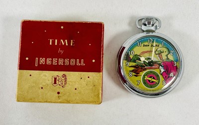 Lot 103 - An INGERSOLL DAN DARE pocket watch, with...