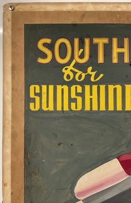 Lot 447 - FRANK BELLAMY - Southern Railway Poster...