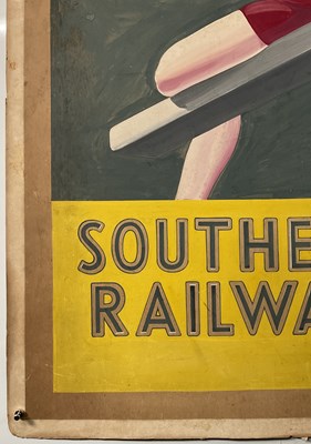 Lot 447 - FRANK BELLAMY - Southern Railway Poster...