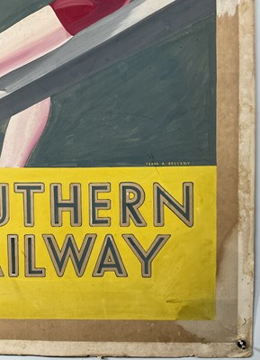 Lot 447 - FRANK BELLAMY - Southern Railway Poster...