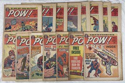 Lot 55 - POW! Comic lot comprising issues #1-4, 10, 13,...