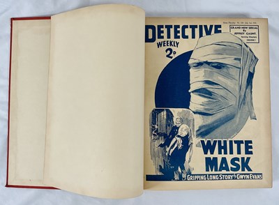Lot 337 - DETECTIVE WEEKLY #228- 253 (July - Dec 1937,...