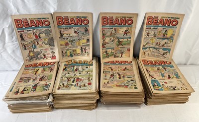Lot 133 - THE BEANO - A collection of c.250 BEANO issues...