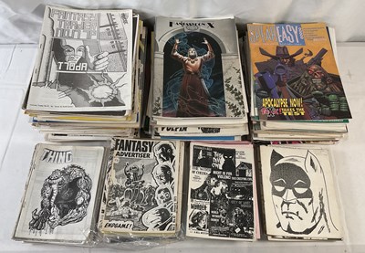 Lot 339 - FANZINES - A box of comic book famine...