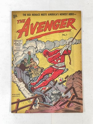 Lot 343 - THE AVENGER #1 (1955, Magazine Enterprises)...