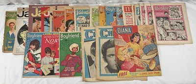 Lot 166 - A collection of girls comics mostly with free...