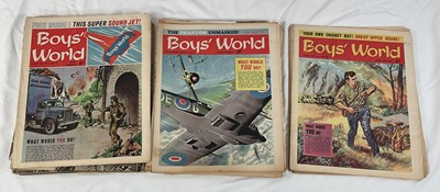 Lot 296 - BOYS’ WORLD #1-12 and sundry other issues...