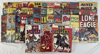 Lot 221 - Quantity of Western comics including British...