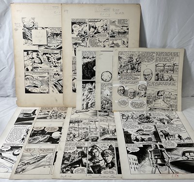 Lot 438 - A selection of Sci- Fi original comic book art...