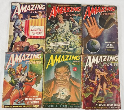 Lot 348 - AMAZING STORIES (Ziff-Davis Publishing) US sci-...