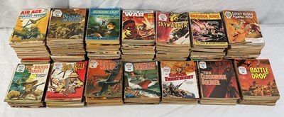 Lot 61 - A box of Picture Library comic books including...