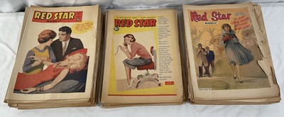 Lot 354 - RED STAR WEEKLY - 72 issues spanning from 1961-...