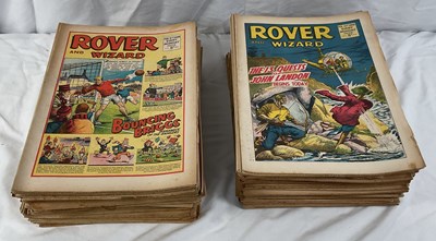 Lot 289 - ROVER AND WIZARD LOT - Over 100 issues of the...