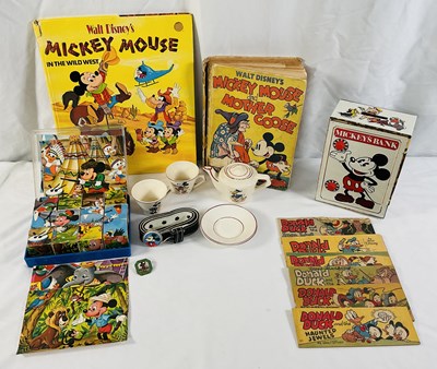 Lot 80 - DISNEY - A group of vintage Mickey Mouse /...