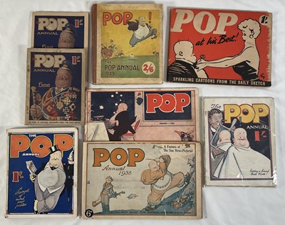 Lot 272 - POP - A group of 8 POP comic annuals (1920s /...