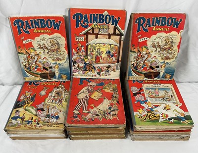 Lot 276 - THE RAINBOW ANNUAL LOT - A group of hardback...